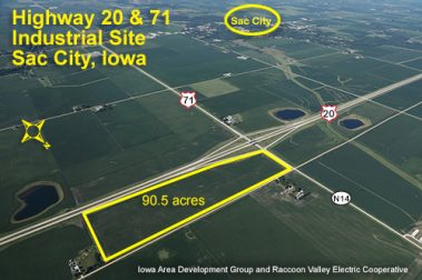 Highway 20 & 71 Industrial Site, Sac City, Iowa