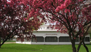 Historic Chautauqua Pavilion in Sac City, Iowa.