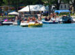 People boating on black hawk lake