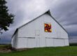 Sac County barn quilt in the fall.